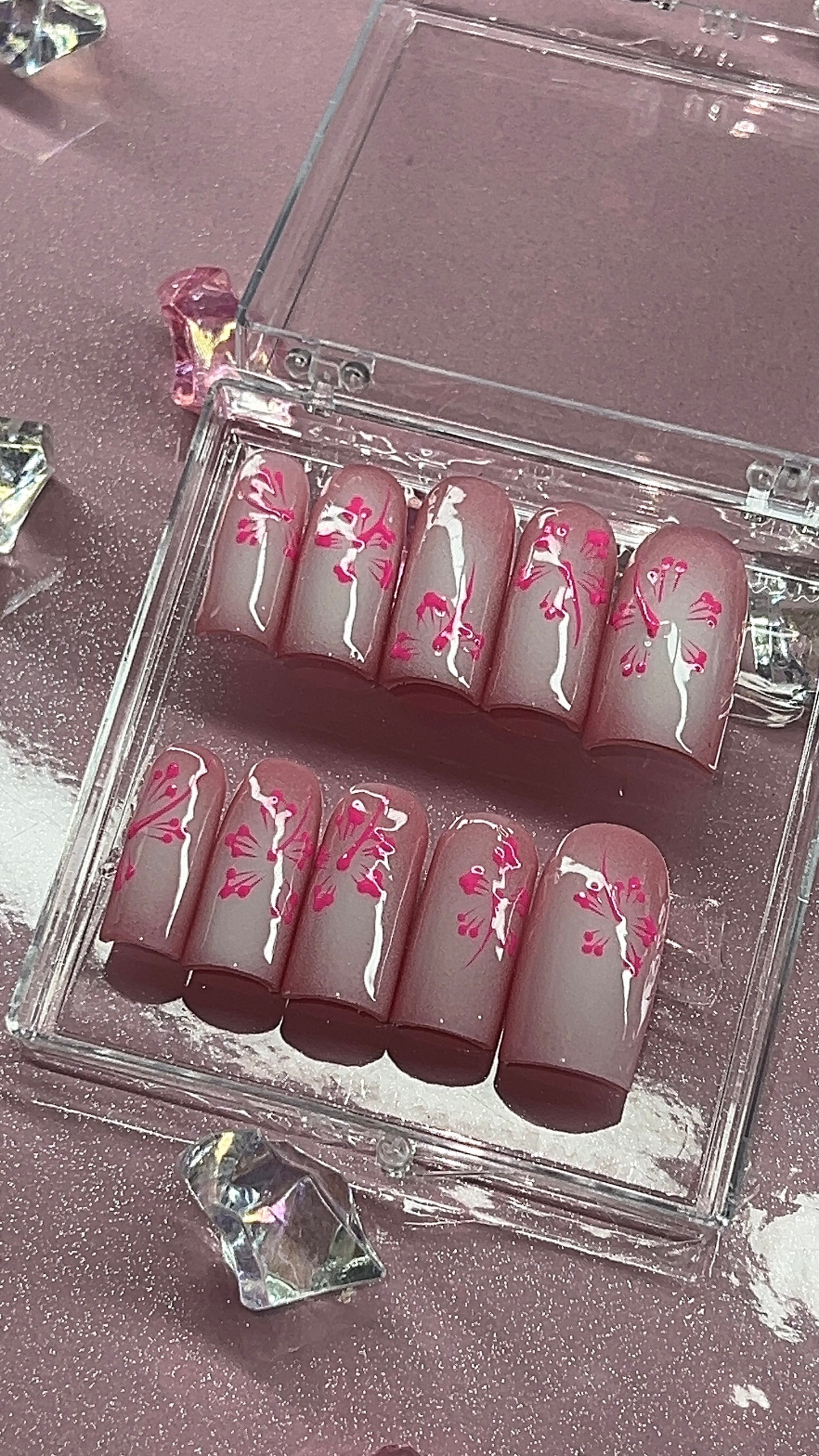 Pink Hibiscus Square (small) šŗ