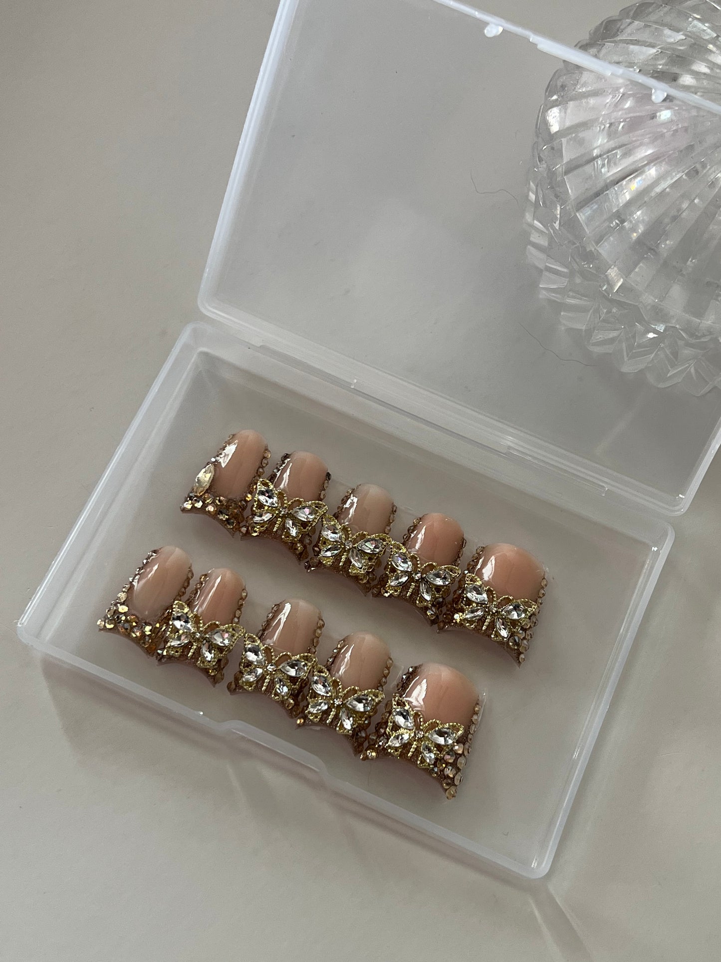 Gold Blutterfly duckies