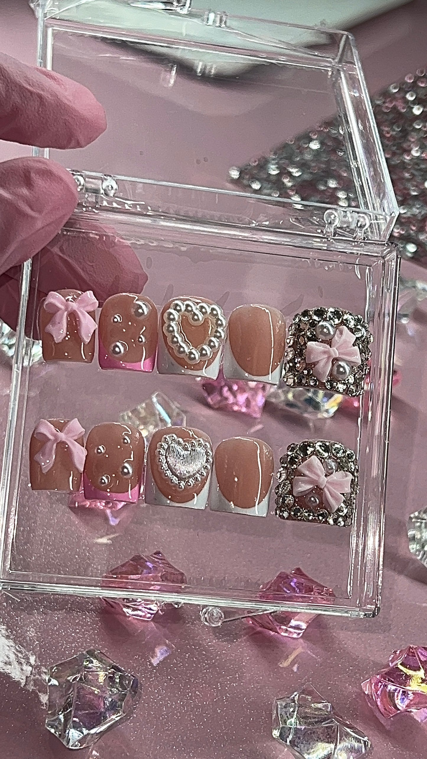 Soft Girlie Shorties 🤍 (Large)