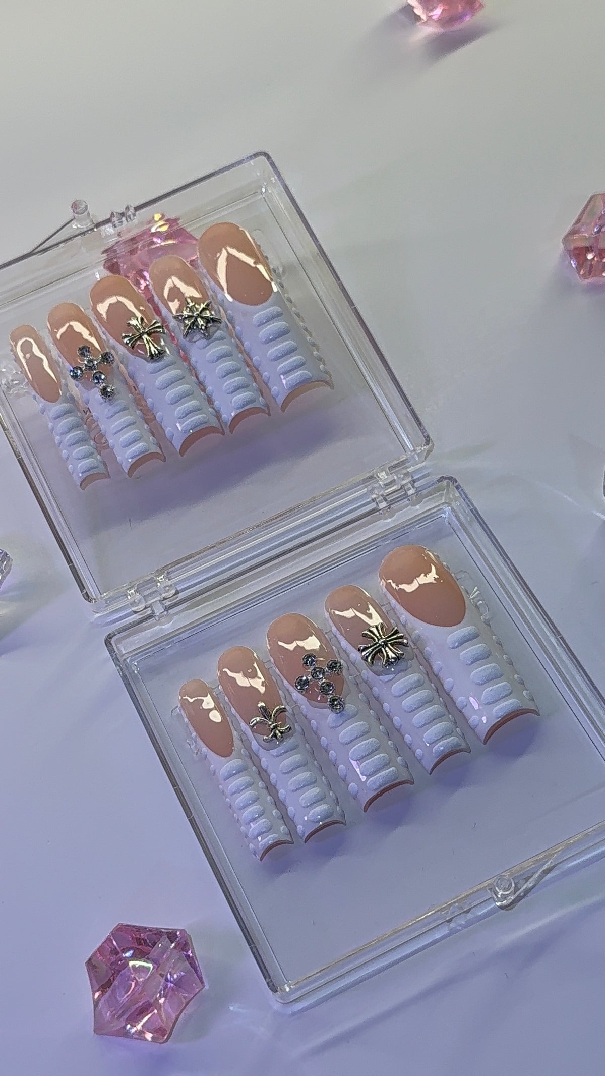 White Croc x Chrome <3