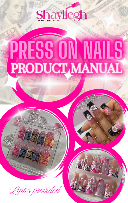 PressOn Nails PRODUCT MANUAL